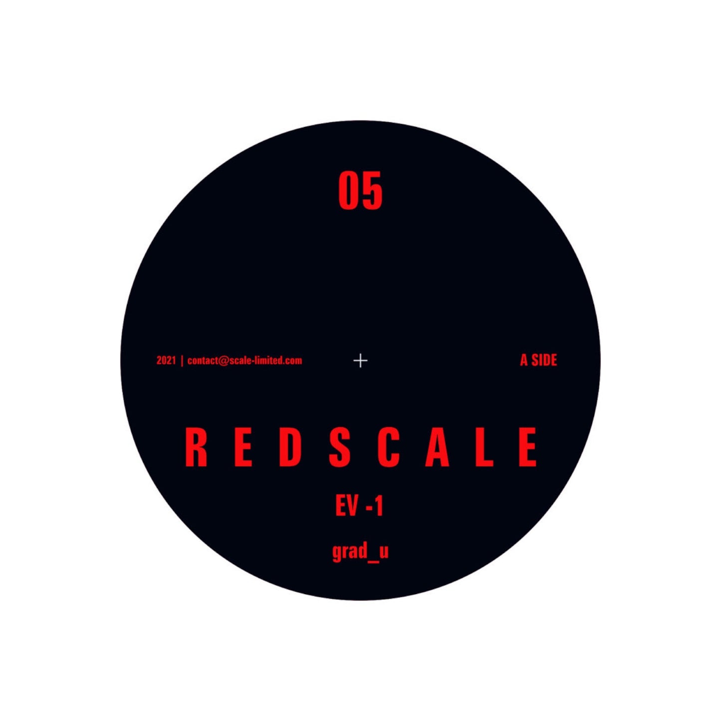 Grad_U – Redscale 05 (Black Repress) - Ex Materia