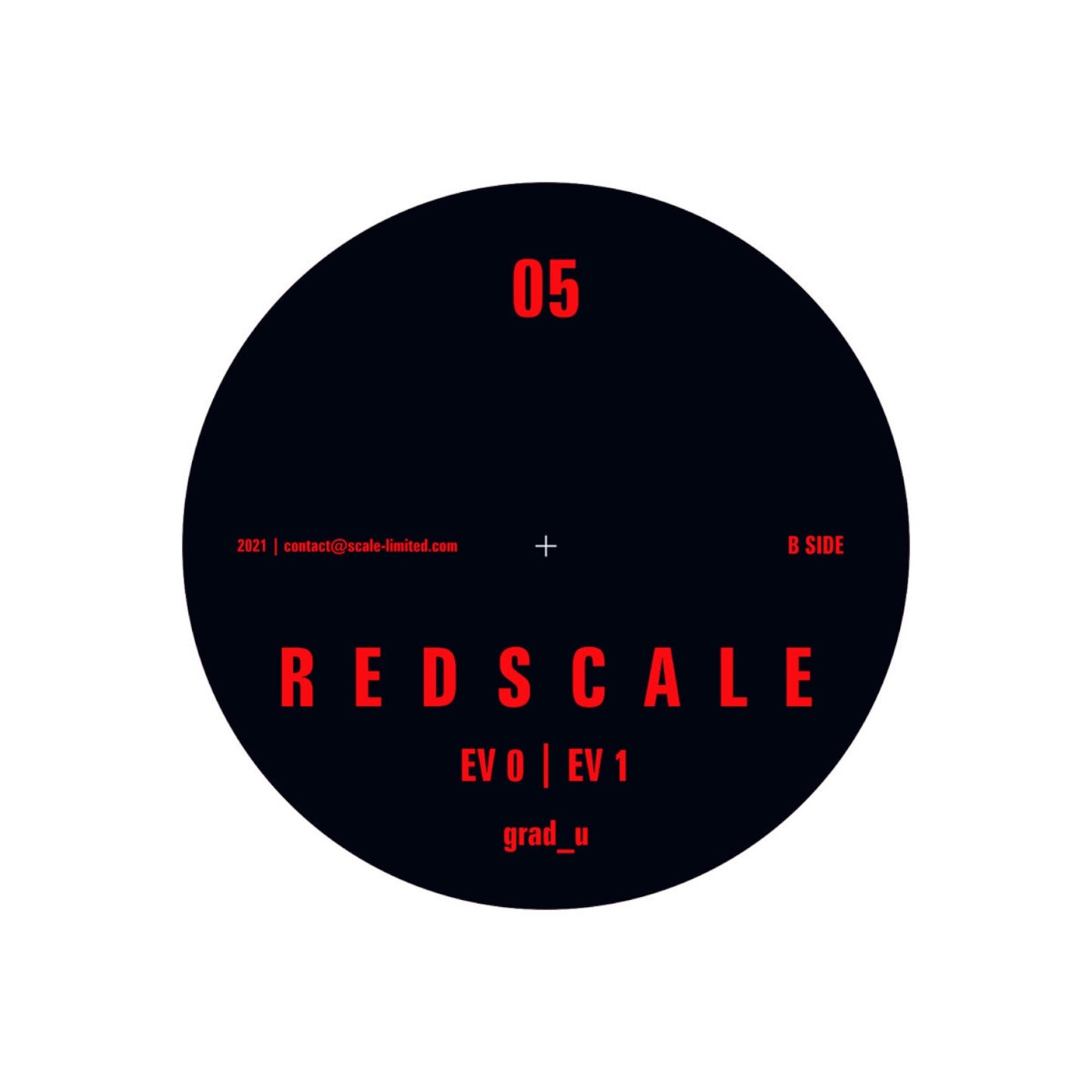 Grad_U – Redscale 05 (Black Repress) - Ex Materia