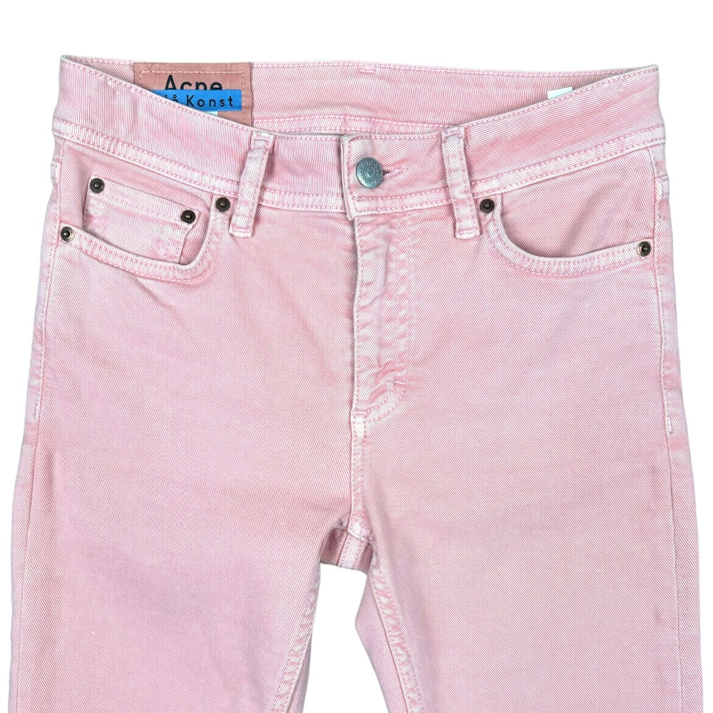 Acne Studios Climb Milky Pink Jeans - Ex Materia