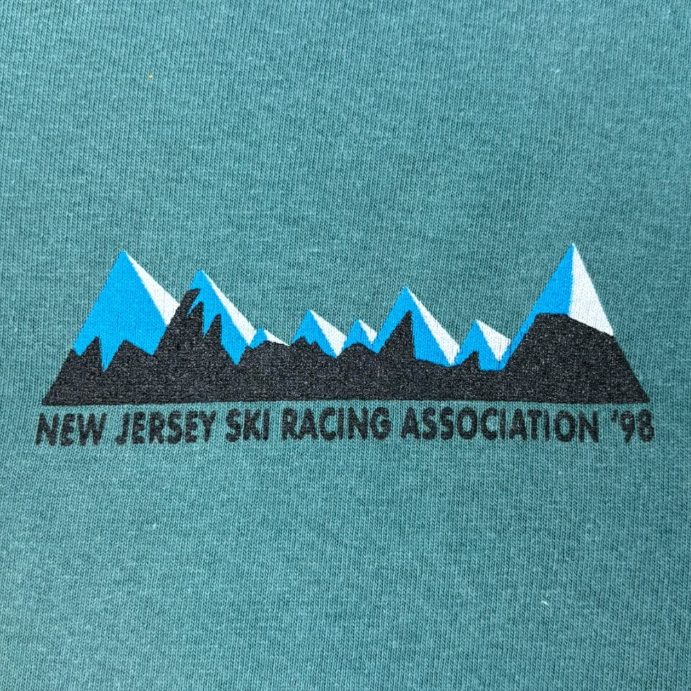 Vintage 90s Anvil Ski T-Shirt Made in USA - Ex Materia