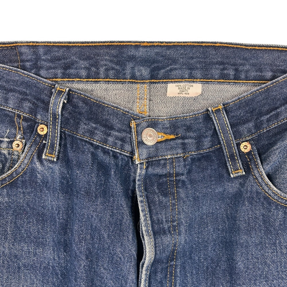 2007 Levi's 501 Blue Denim Jeans - Ex Materia