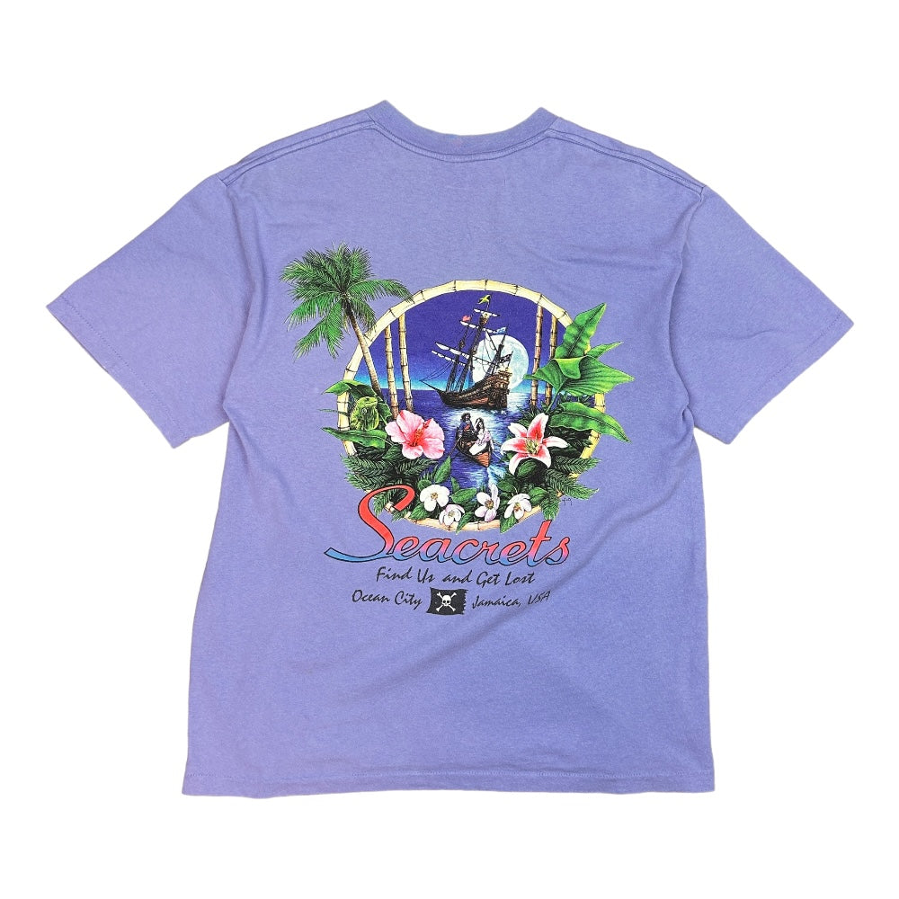 Vintage Seacrets T-Shirt Made in USA - Ex Materia