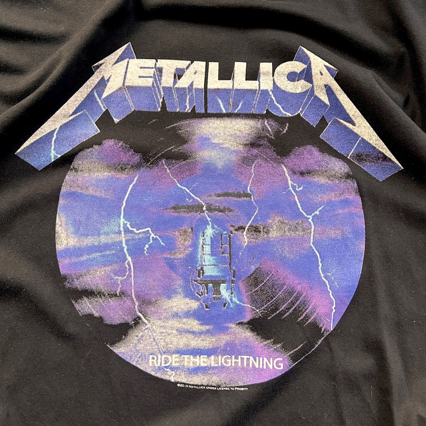Metallica Ride The Lightning 2015 T-shirt - Ex Materia