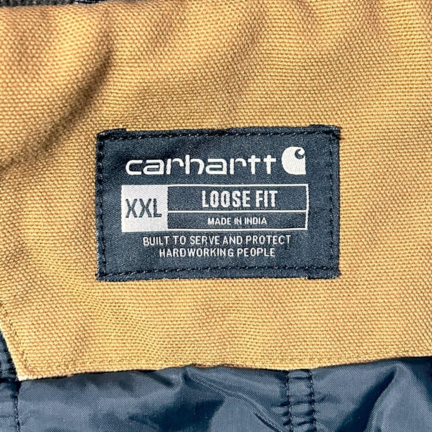 Carhartt Brown Traditional Coat - Loose Fit - Ex Materia