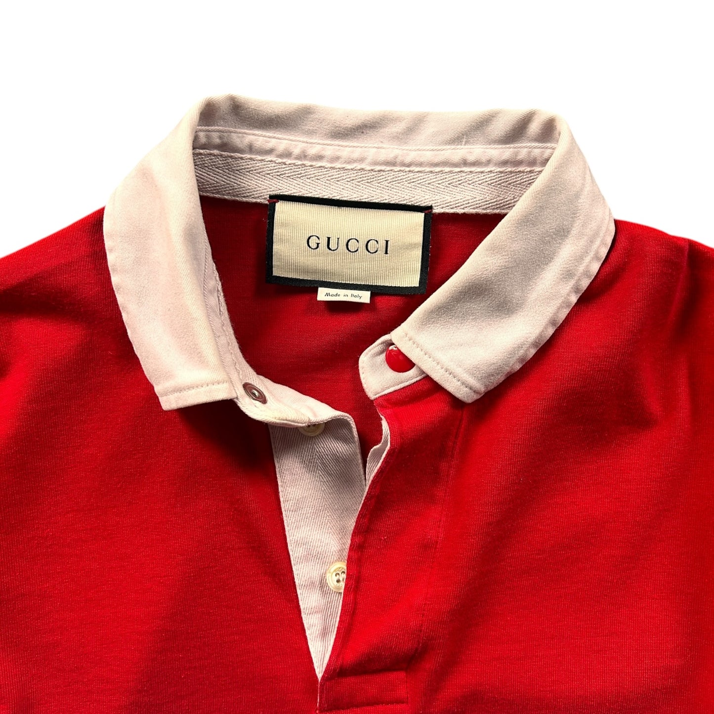 Gucci Striped cotton-jersey rugby top - Ex Materia