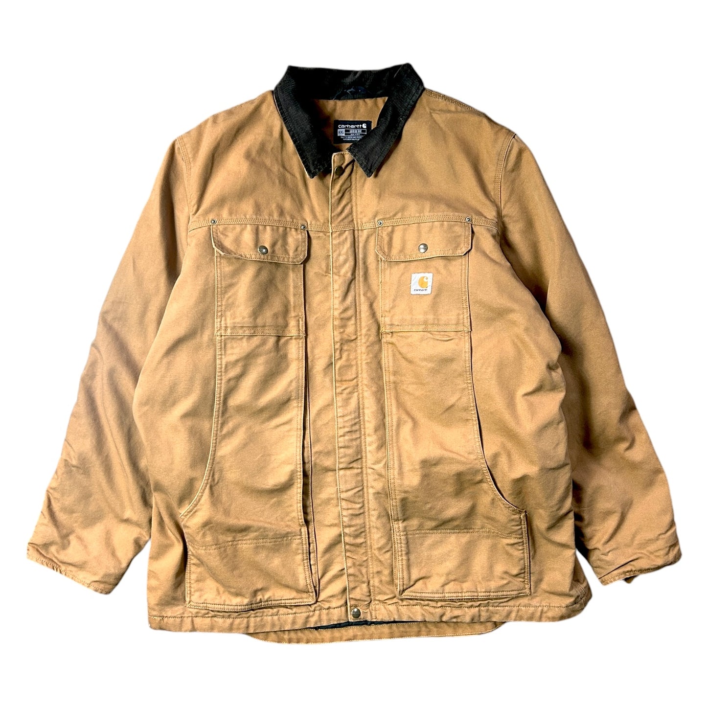 Carhartt Brown Traditional Coat - Loose Fit - Ex Materia