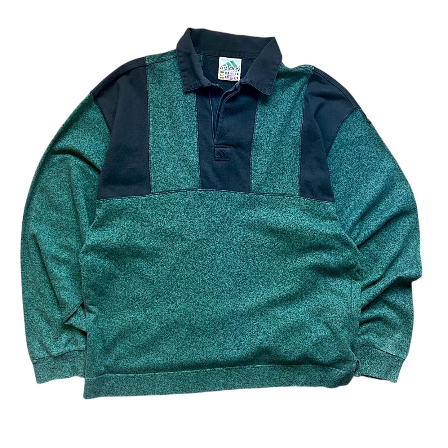 Vintage 90s Adidas Equipment Polo - Ex Materia