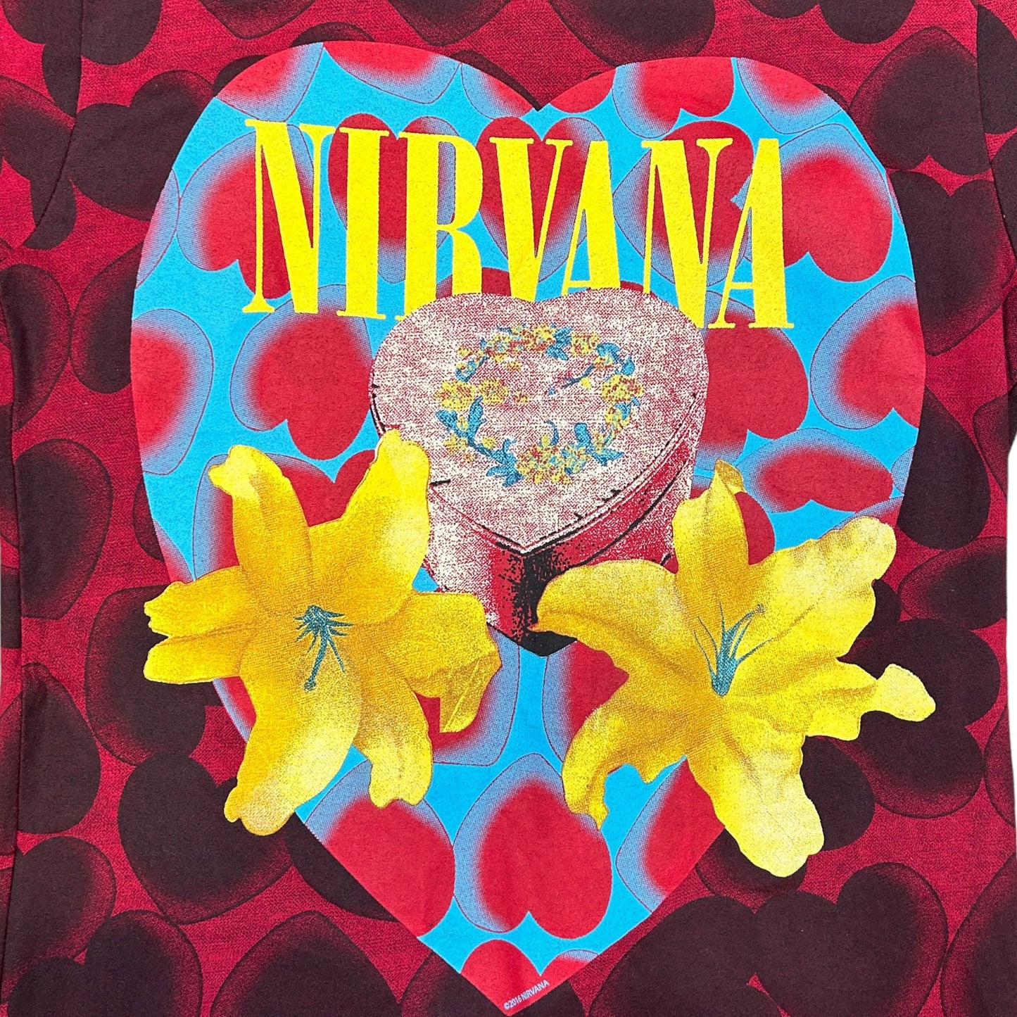 Nirvana Hearth Shaped Box T-Shirt 2019 - Ex Materia