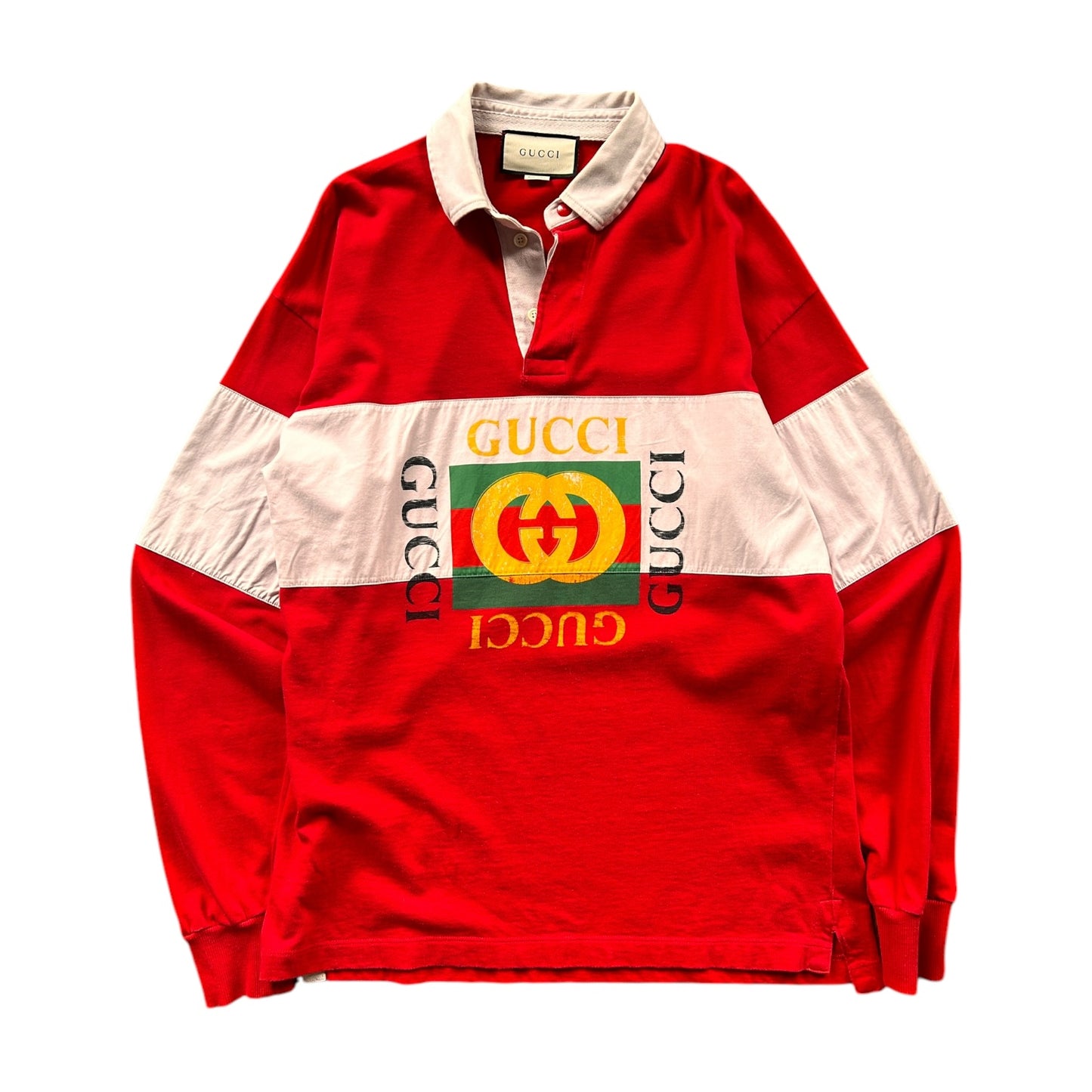 Gucci Striped cotton-jersey rugby top - Ex Materia