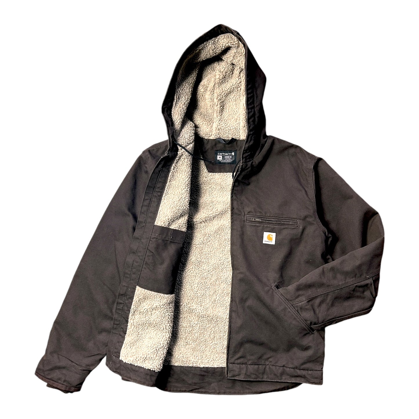 Carhartt Sherpa Lined Jacket - Loose Fit - Ex Materia