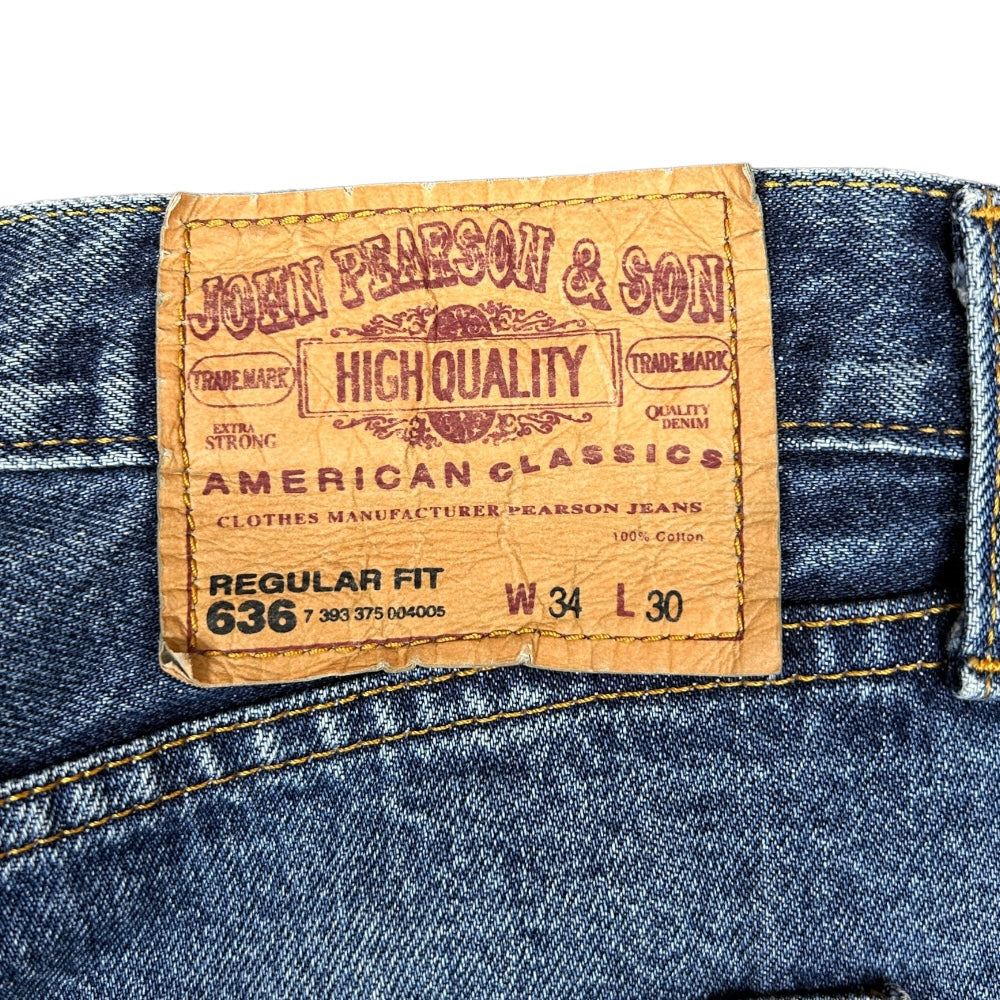 John Pearson & Son Regular Fit Jeans 34/30 - Ex Materia