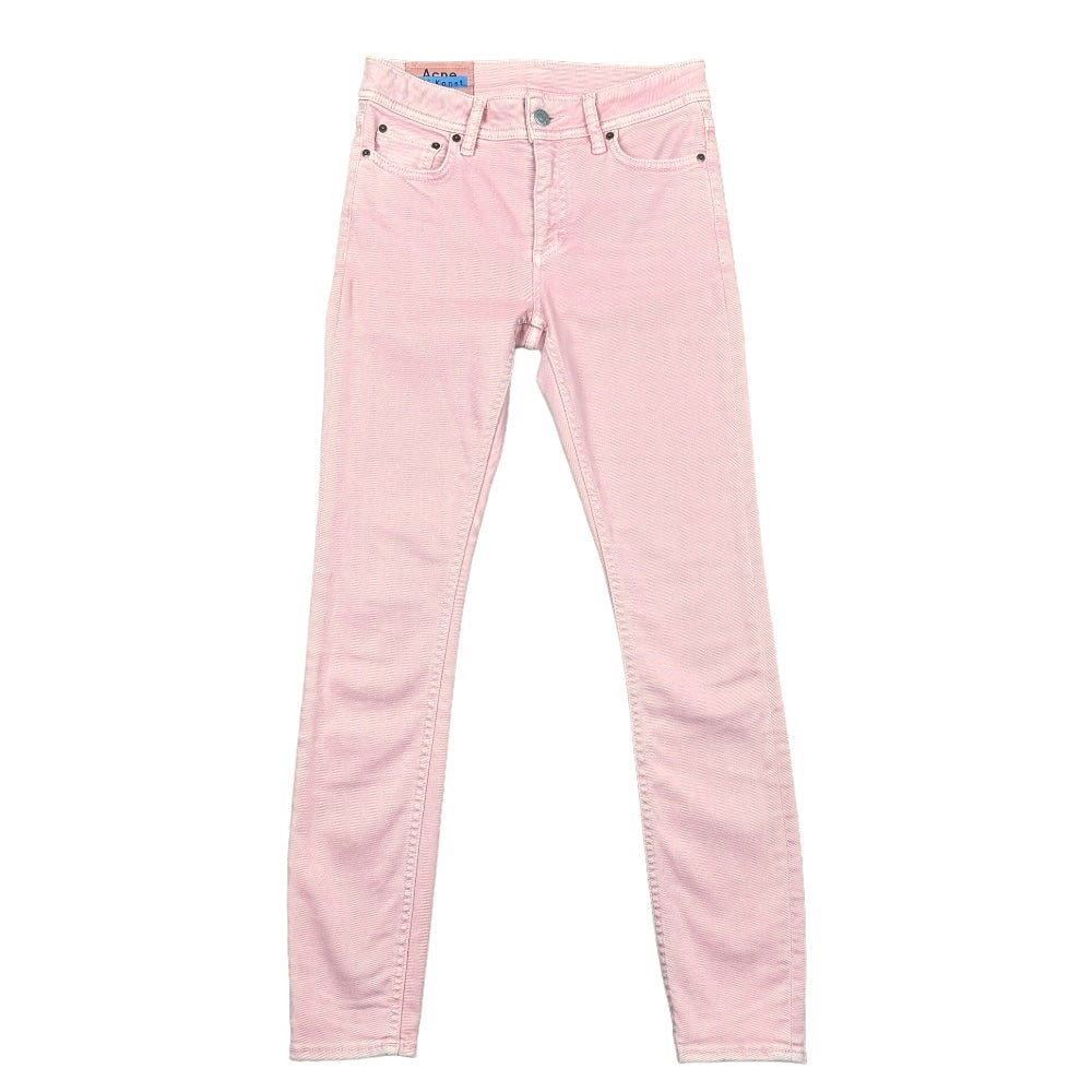 Acne Studios Climb Milky Pink Jeans - Ex Materia