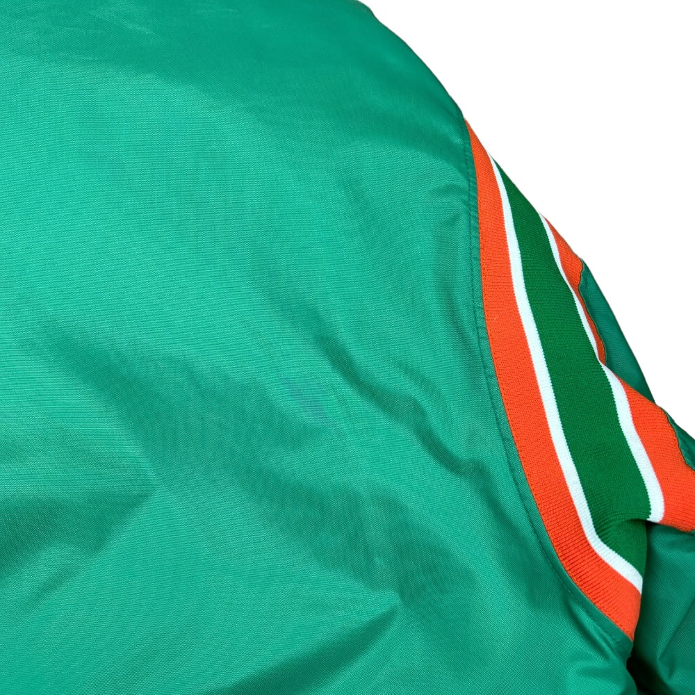 Green ISA Varsity Jacket - Ex Materia