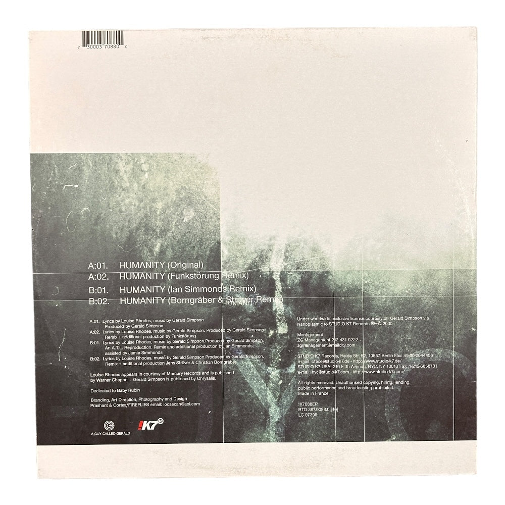 A Guy Called Gerald – Humanity - Ex Materia