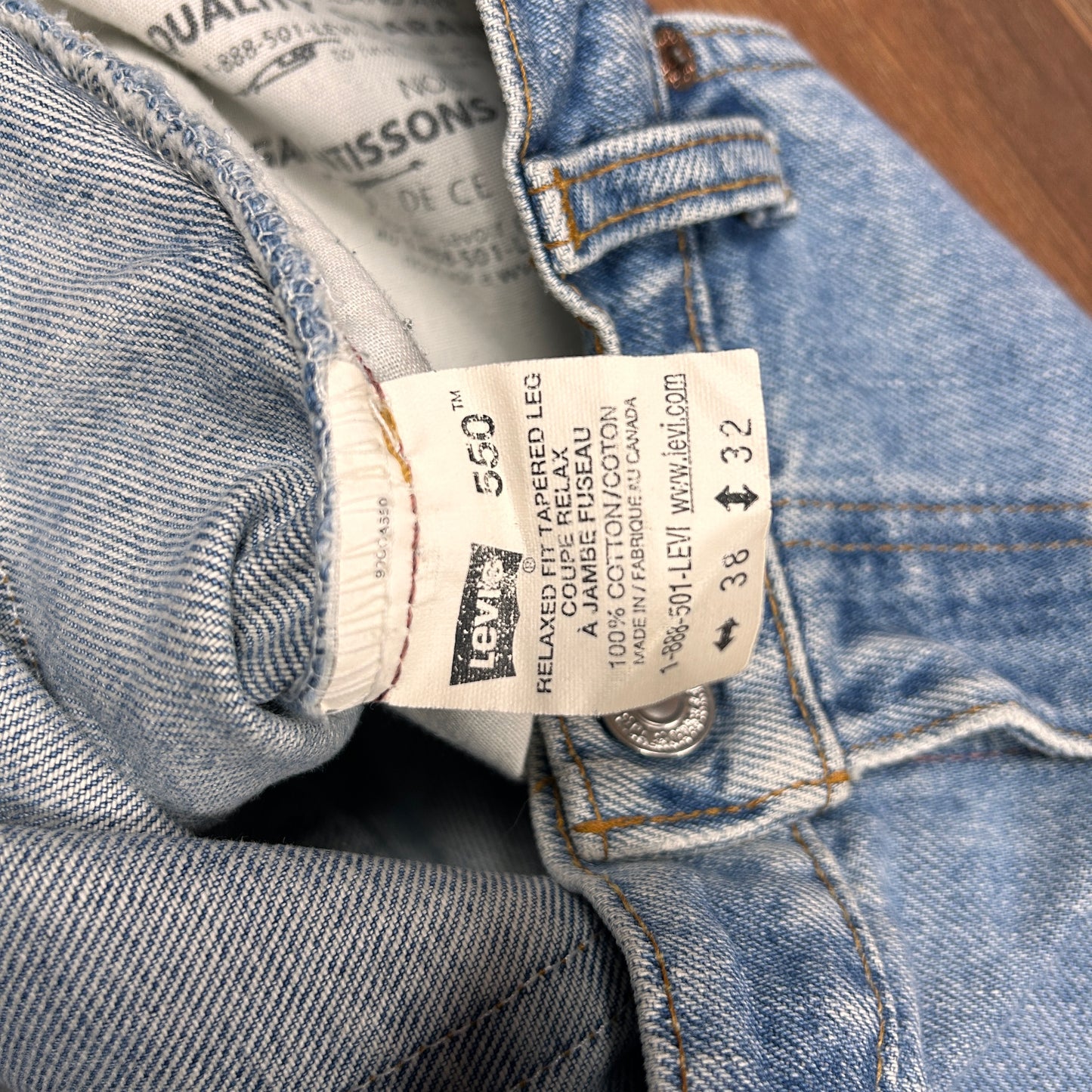 Vintage Levi’s 550 Canada 38/32 - Ex Materia