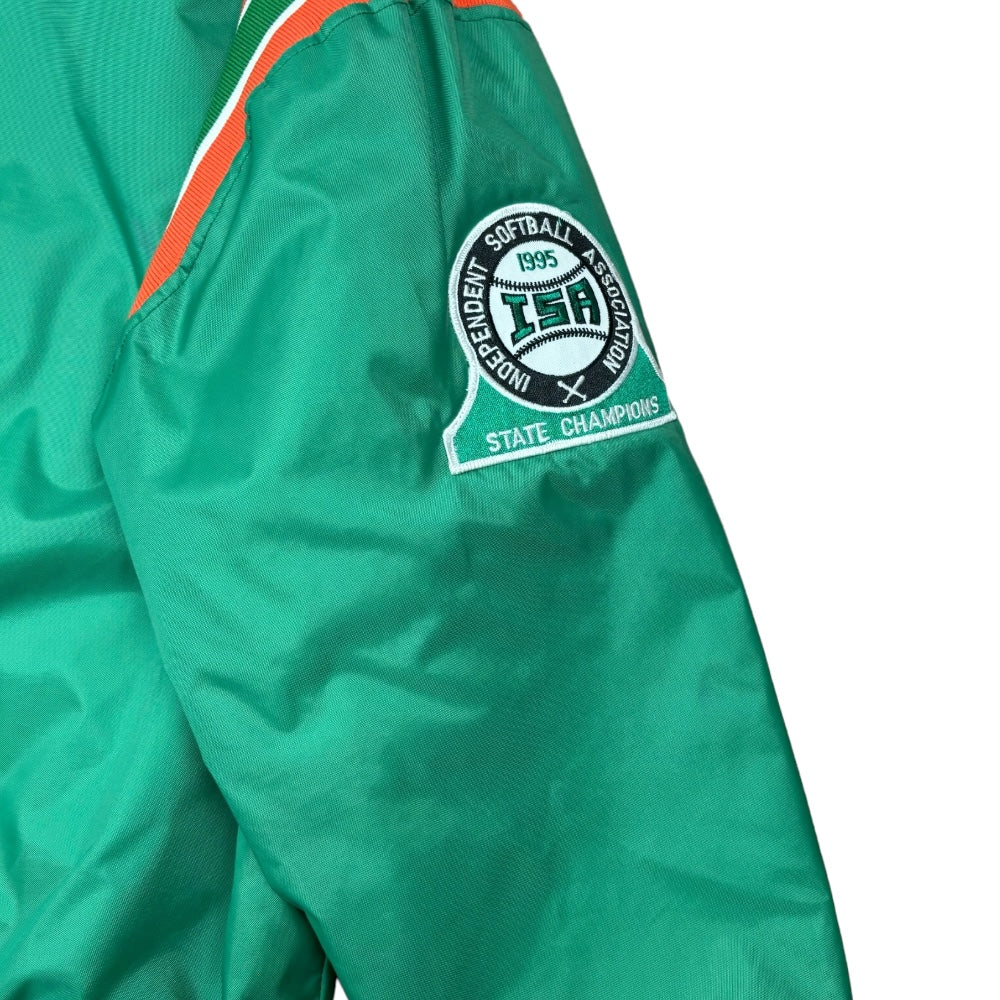 Green ISA Varsity Jacket - Ex Materia