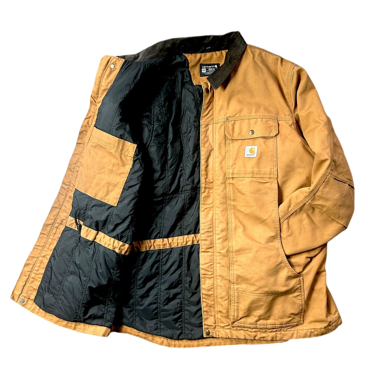 Carhartt Brown Traditional Coat - Loose Fit - Ex Materia