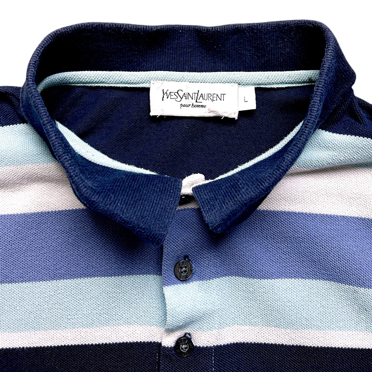 Vintage 90s Yves Saint Laurent Polo Shirt - Ex Materia