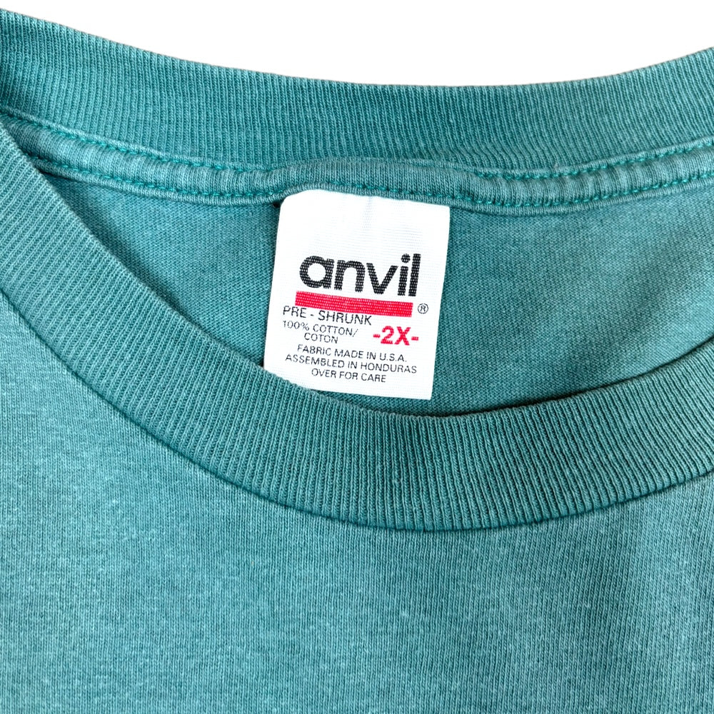 Vintage 90s Anvil Ski T-Shirt Made in USA - Ex Materia