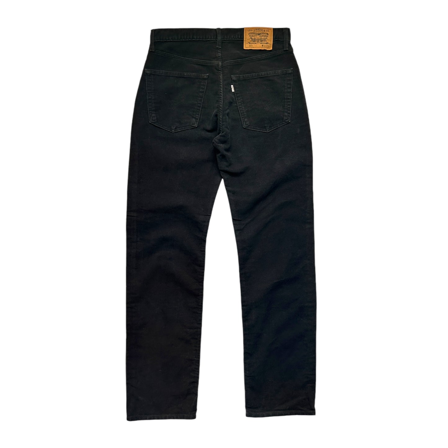 Black Vintage 90s Levi’s 551 Jeans - Ex Materia