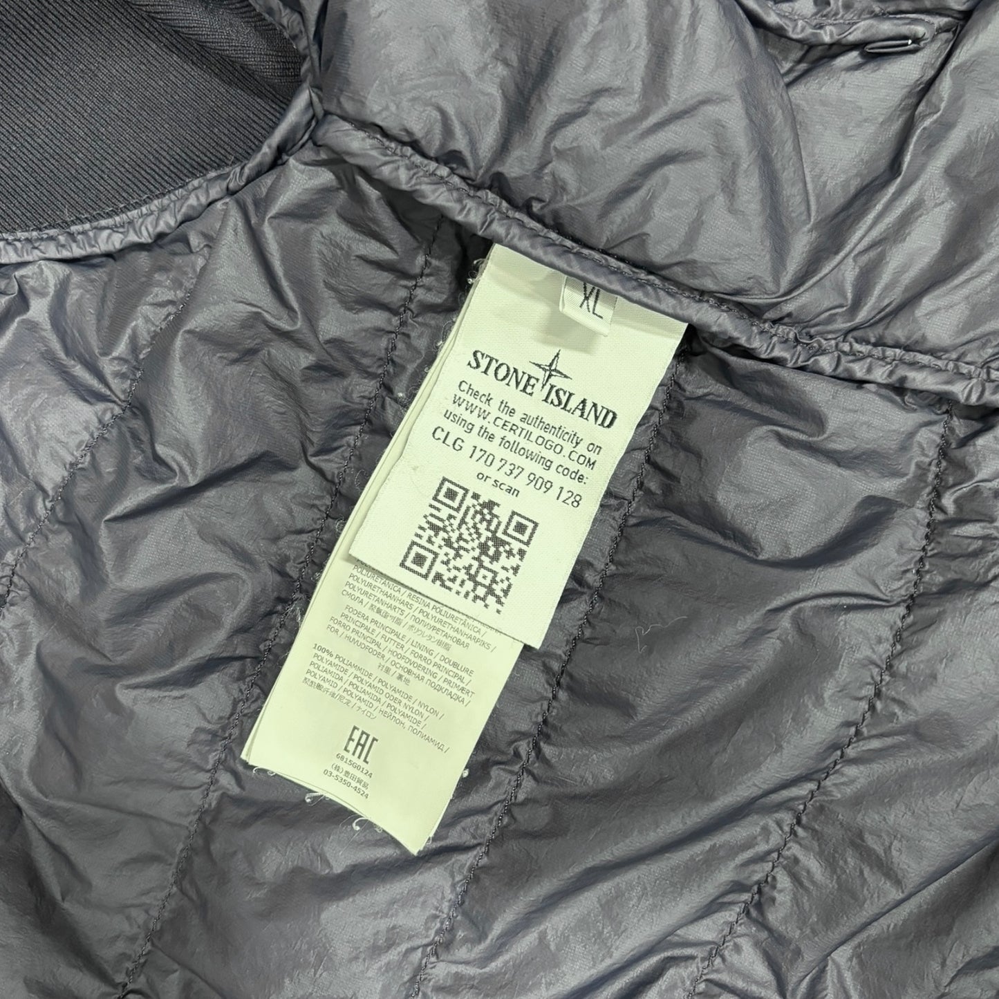 Stone Island Micro Yarn Down Packable Gilet - Ex Materia