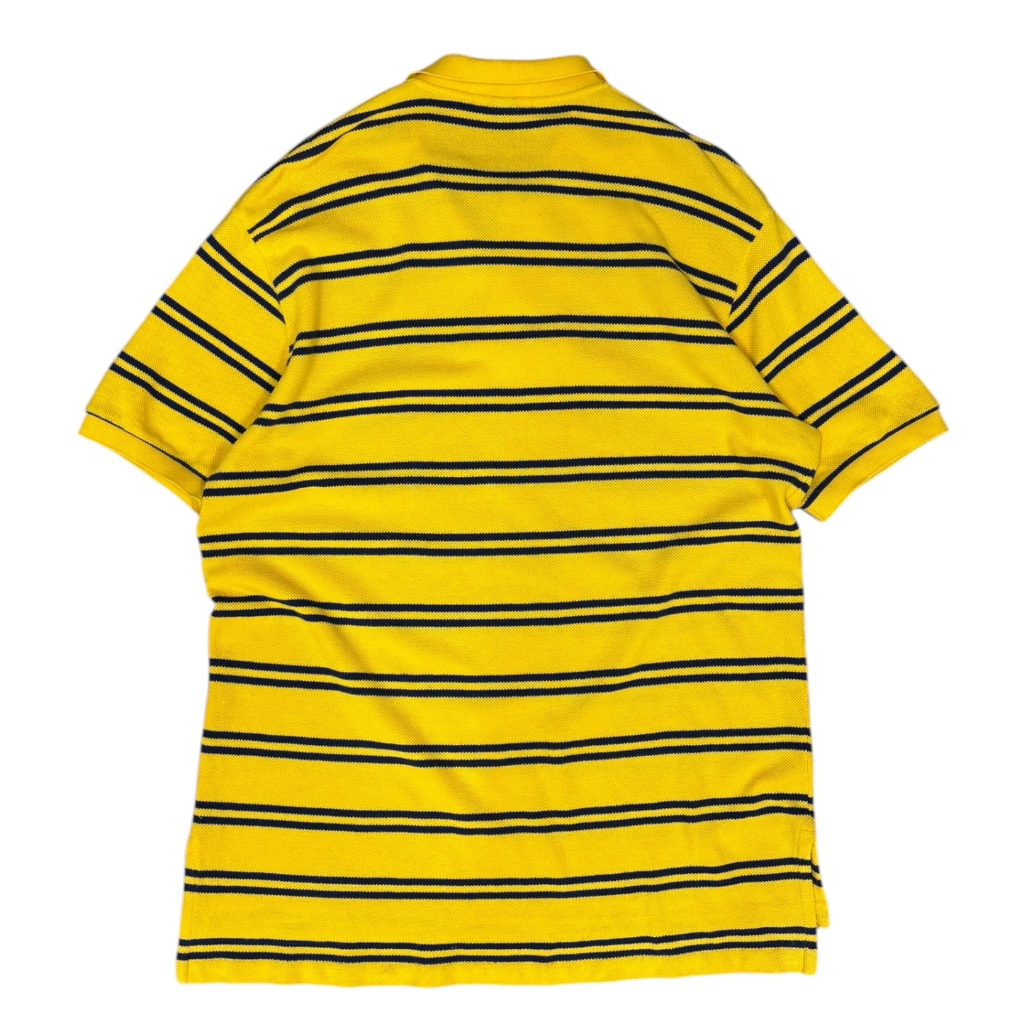 Yellow Striped Ralph Lauren Polo Shirt