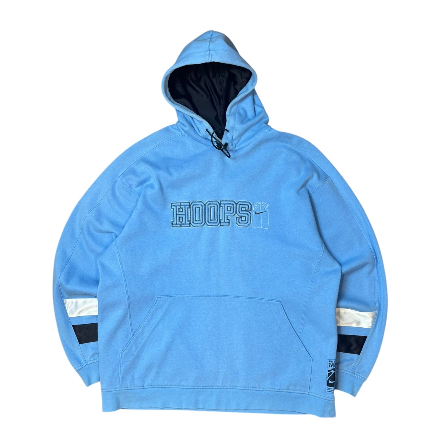 Vintage 00s Nike Hoops Blue Hoodie