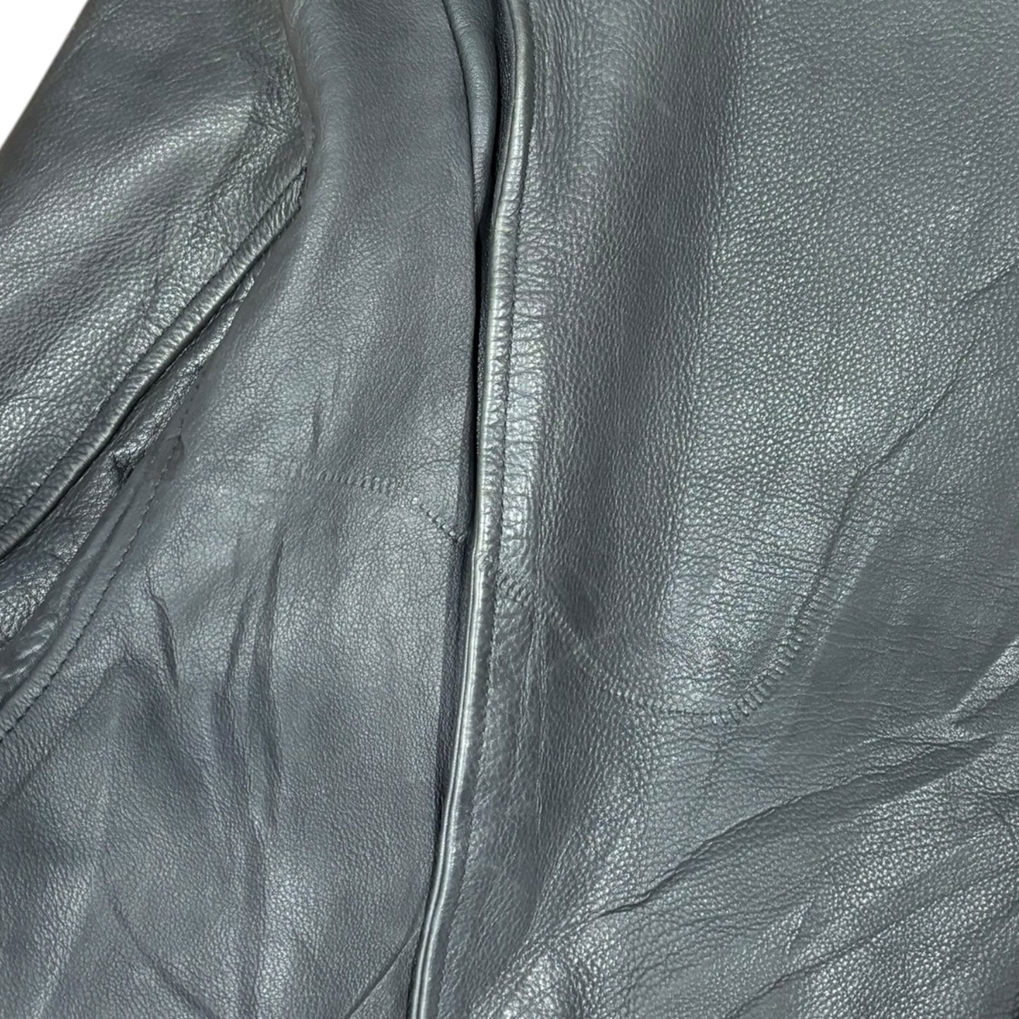 Leather Bomber Jacket - Ex Materia