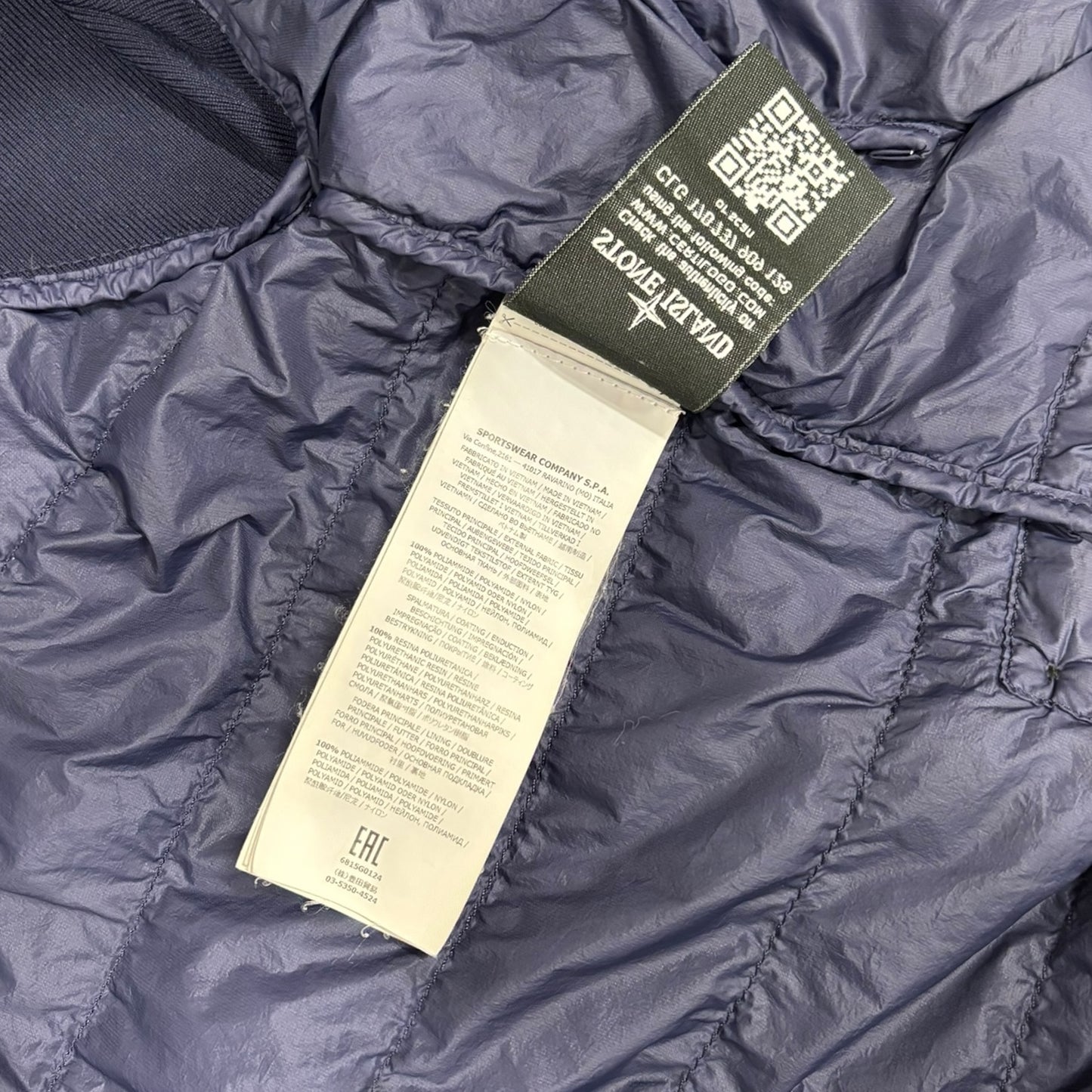 Stone Island Micro Yarn Down Packable Gilet - Ex Materia