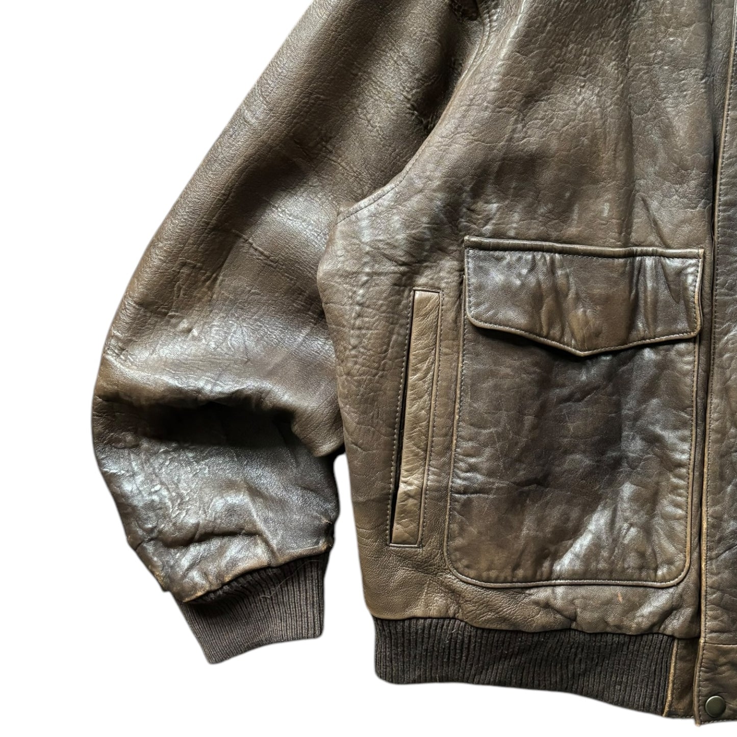 Tannery West Vintage Leather Jacket - Ex Materia