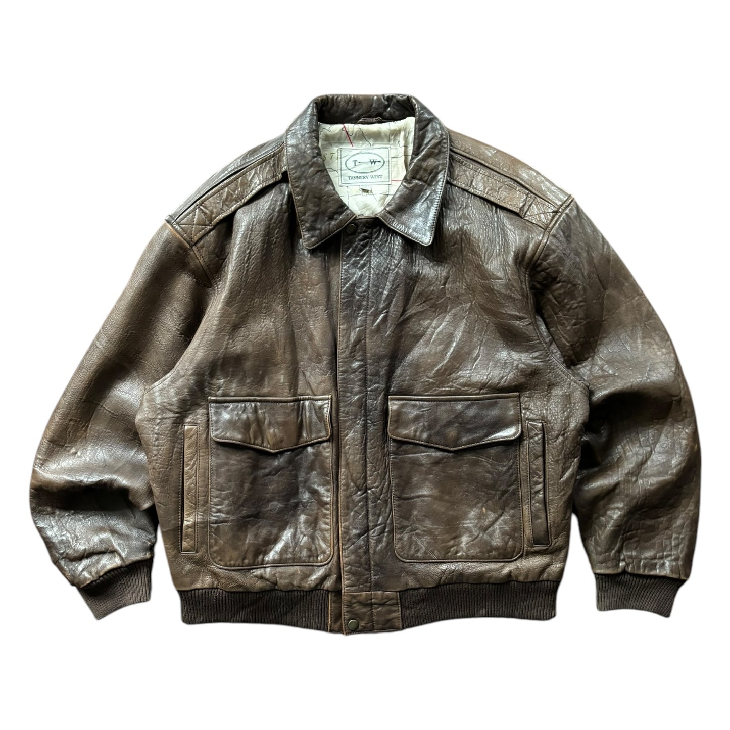 Tannery West Vintage Leather Jacket - Ex Materia