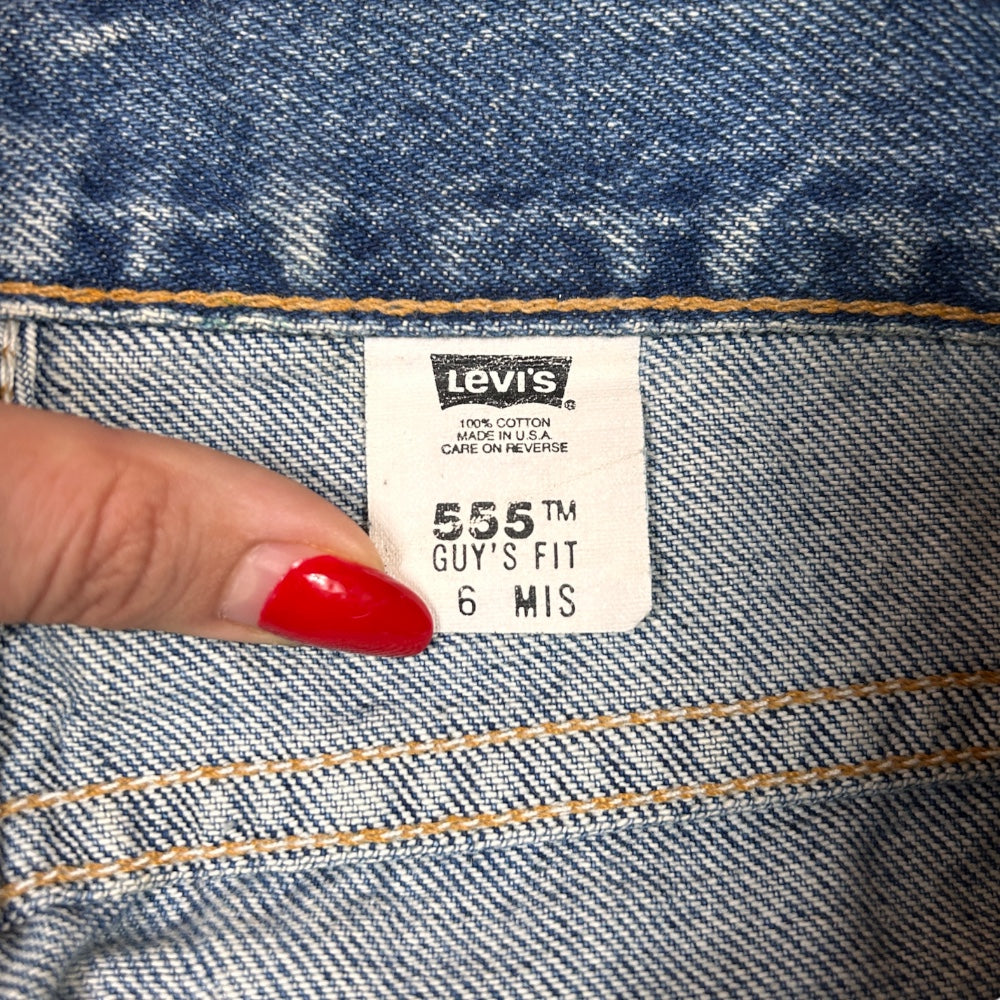 Vintage Levi's 555 Shorts Made in USA - Ex Materia