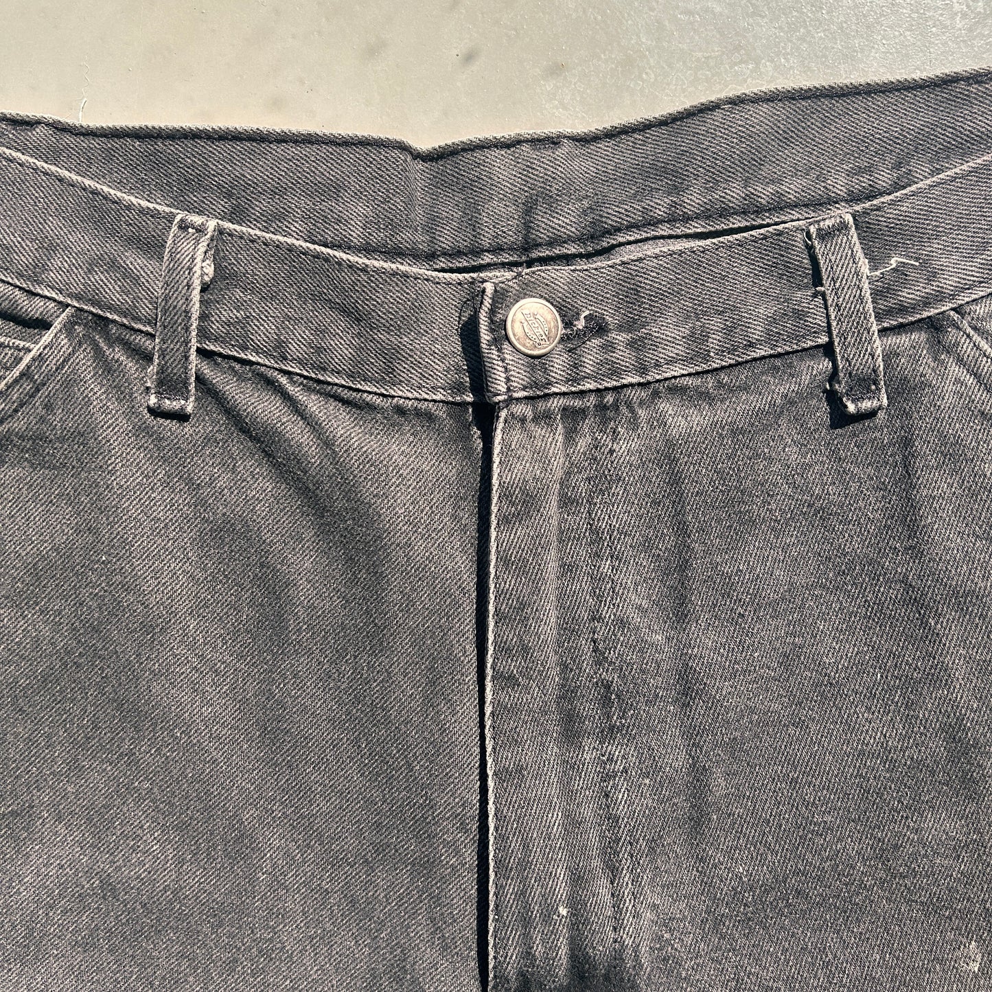 Distressed Gray Dickies Shorts W40