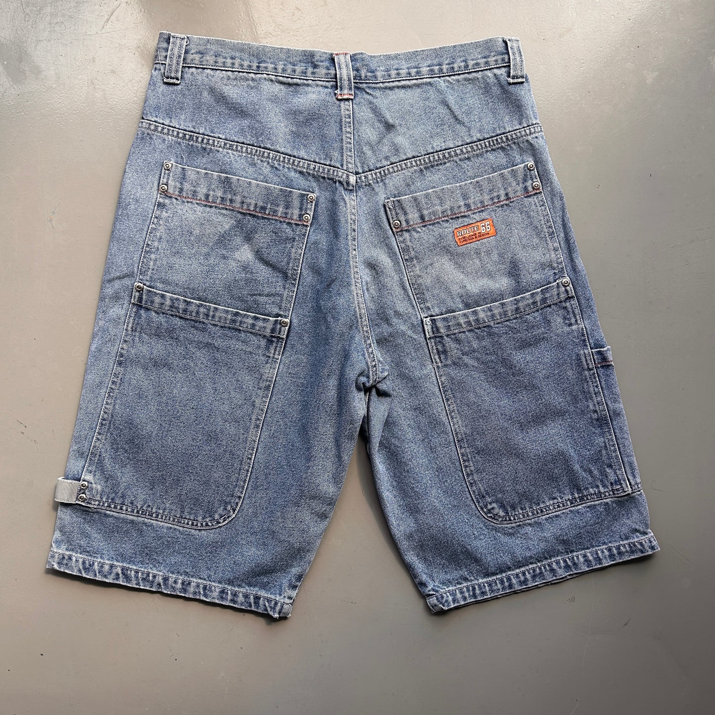 Vintage Route 66 Jorts W36