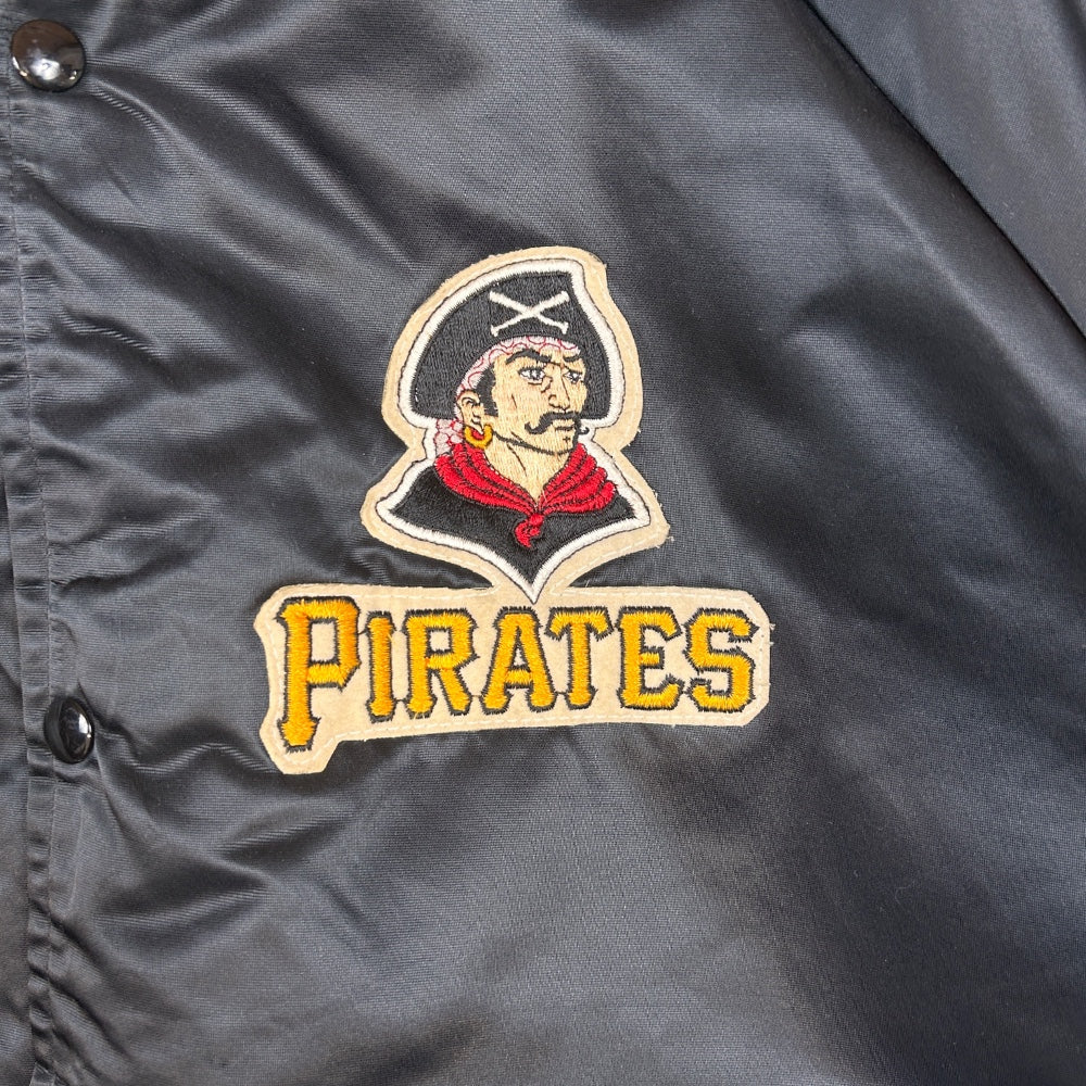 1980s Vintage Pirates Varsity Bomber Jacket - Ex Materia