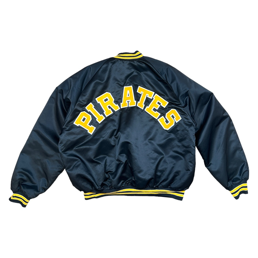 1980s Vintage Pirates Varsity Bomber Jacket - Ex Materia