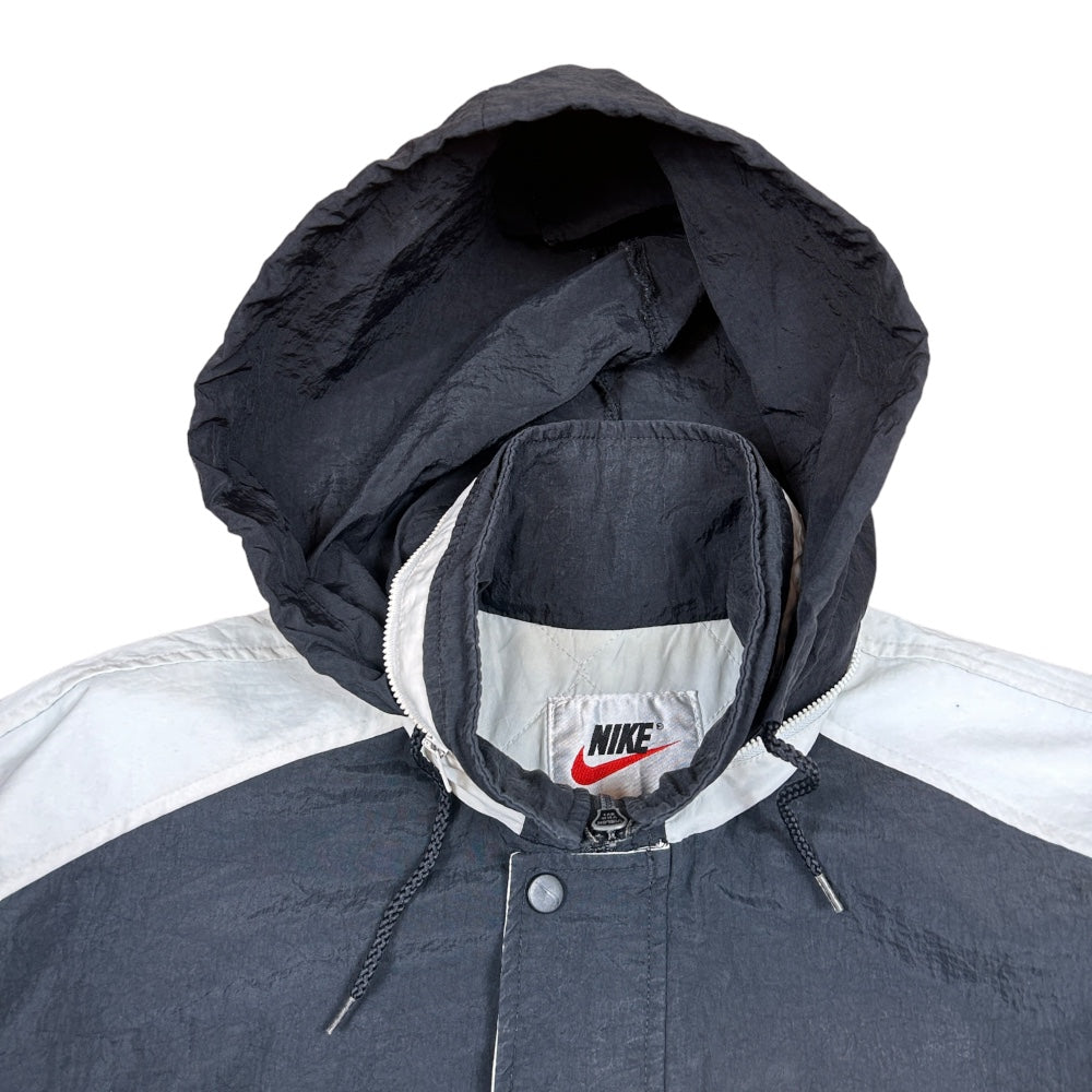 Vintage 90s NIKE Basketball Big Logo Jacket - Ex Materia