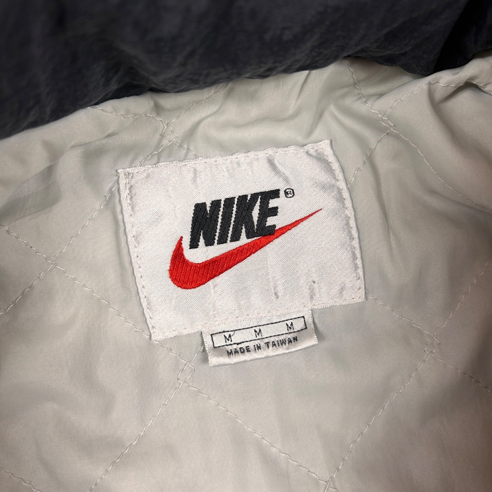 Vintage 90s NIKE Basketball Big Logo Jacket - Ex Materia