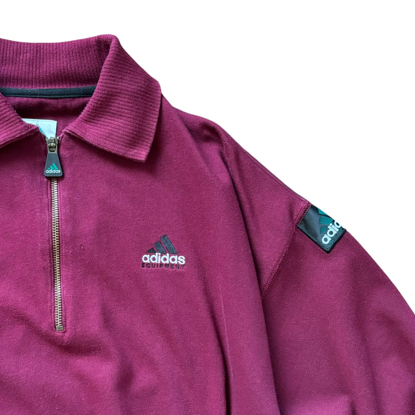 Adidas Equipment Vintage 90’s Half Zip Sweatshirt Crewneck - Ex Materia