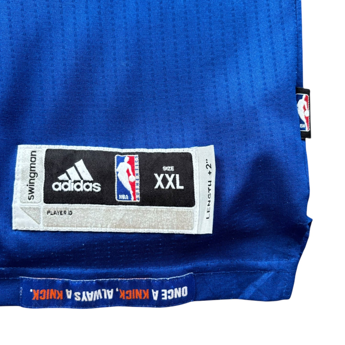 Adidas NY New York Knicks #6 Porzingis Basketball Jersey - Ex Materia