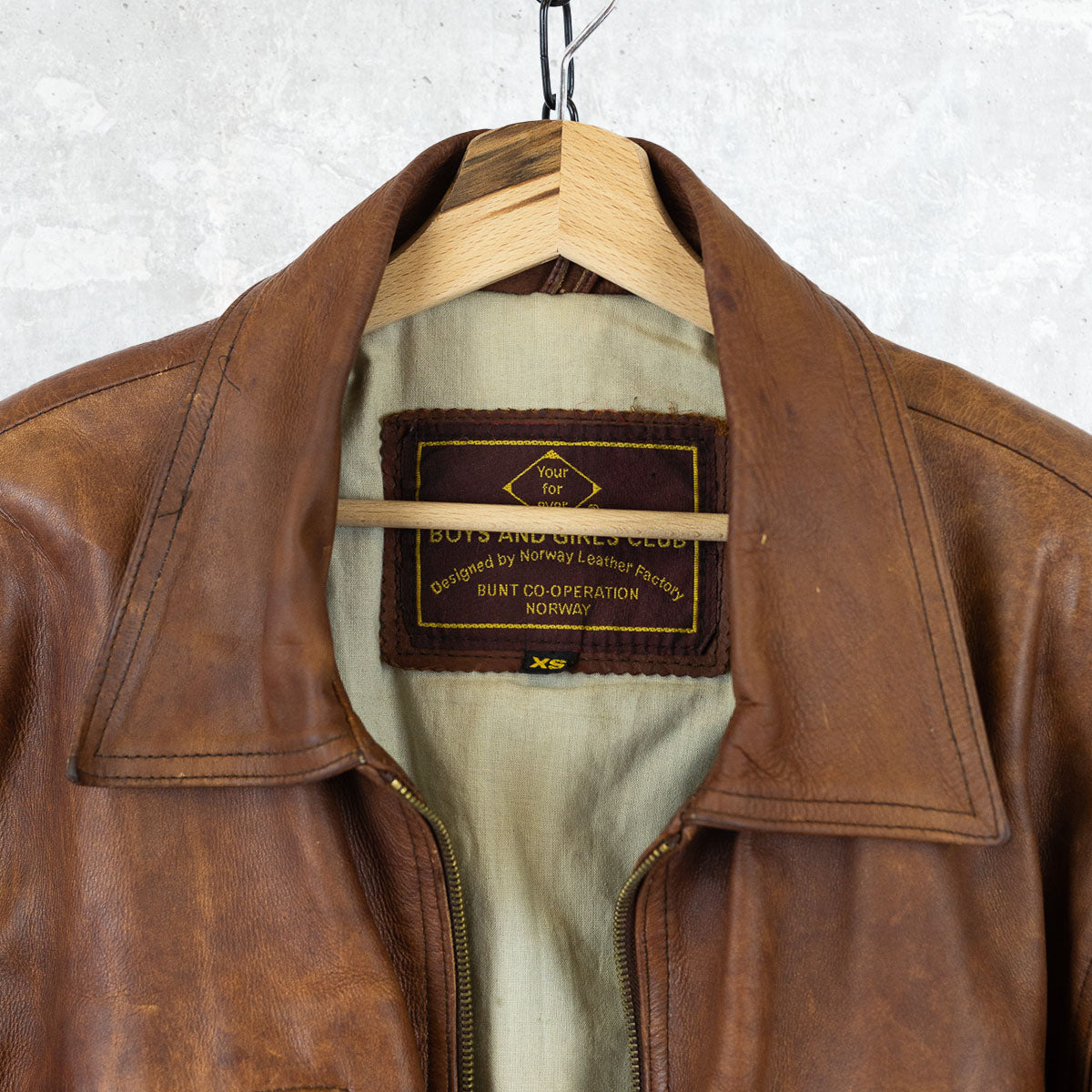 Vintage leather jacket - Ex Materia