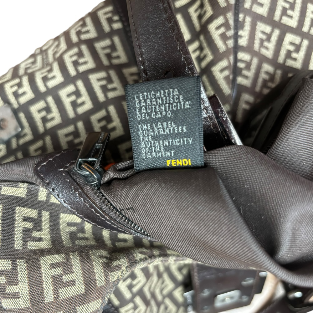 Vintage Fendi Zucchino Canvas Bag - Ex Materia