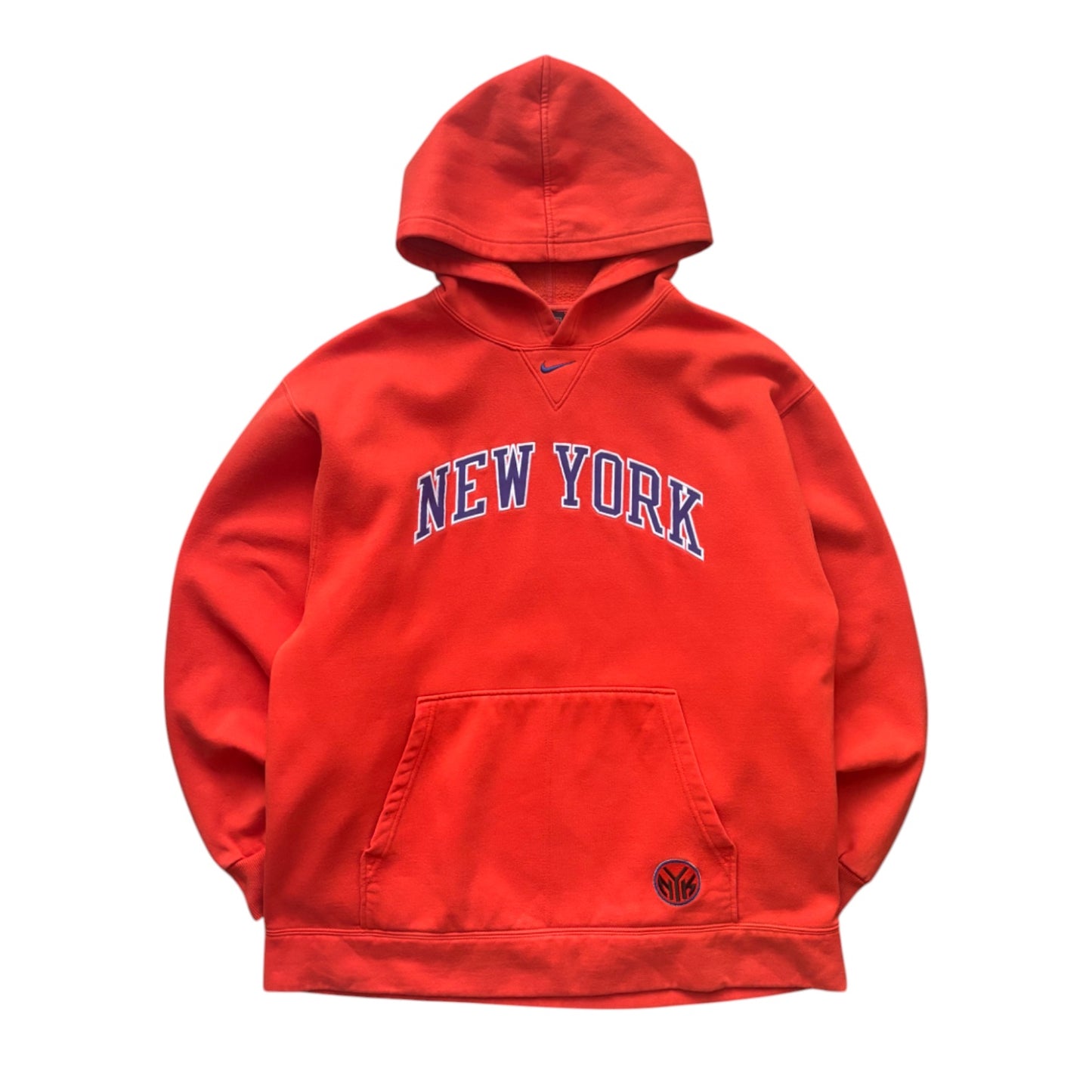 Vintage Nike Knicks Logo Embroidered Hoodie