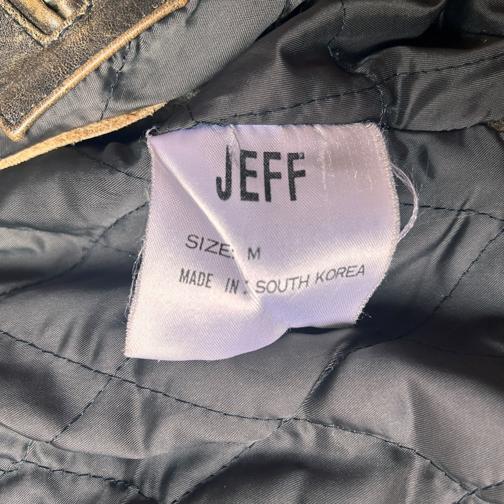 Vintage Leather Jacket Made in South Korea - Ex Materia