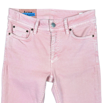 Acne Studios Climb Milky Pink Jeans - Ex Materia