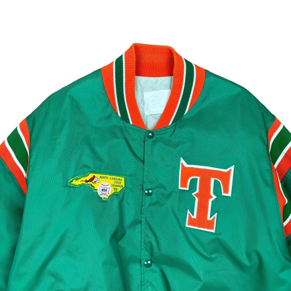 Green ISA Varsity Jacket - Ex Materia