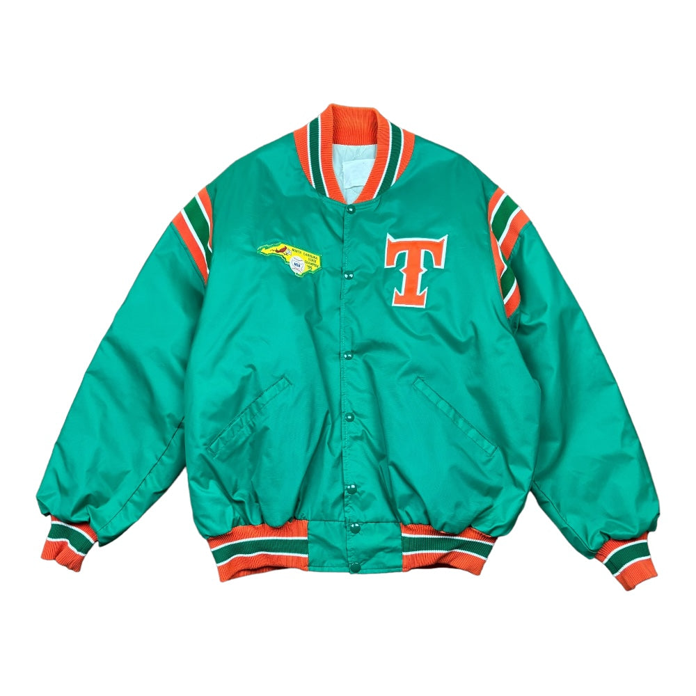Green ISA Varsity Jacket - Ex Materia