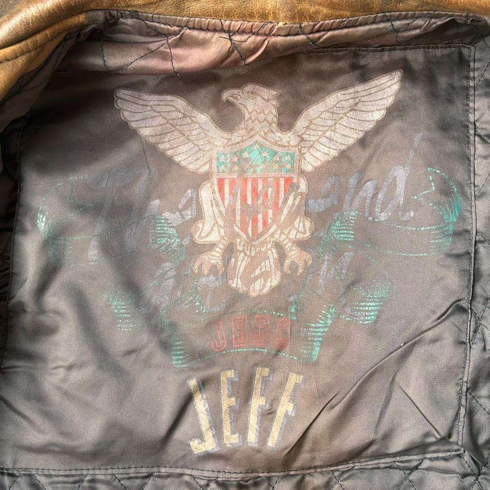 Vintage Leather Jacket Made in South Korea - Ex Materia