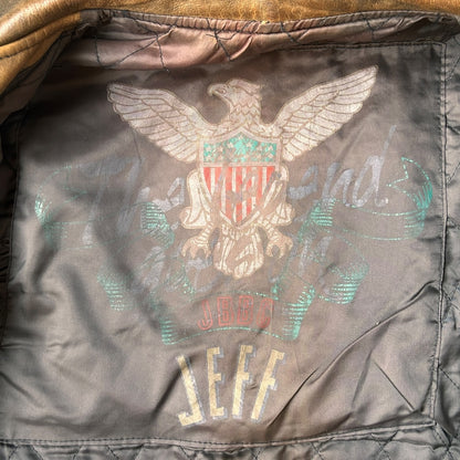 Vintage Leather Jacket Made in South Korea - Ex Materia