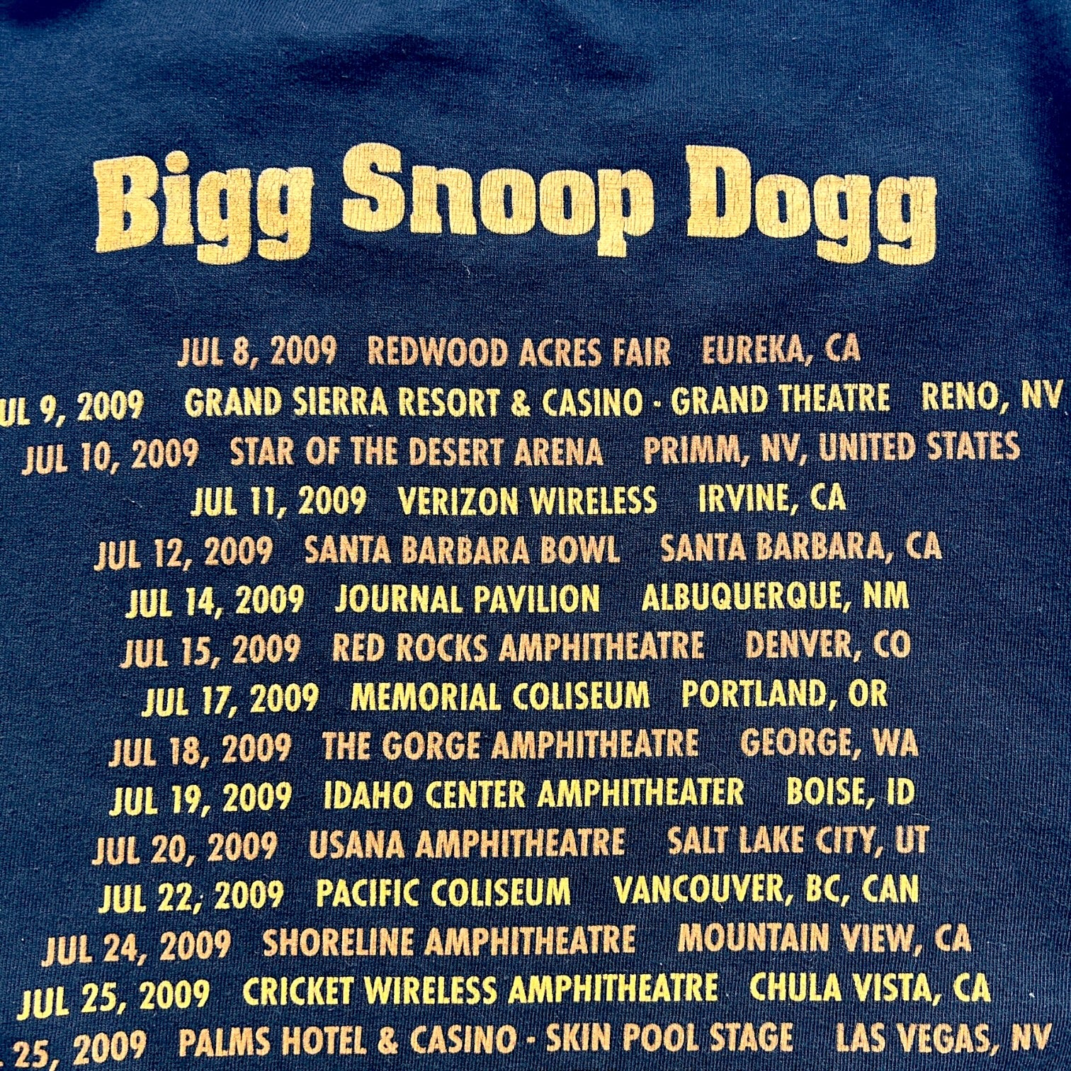 Bigg Snoop Dogg T-Shirt - Ex Materia